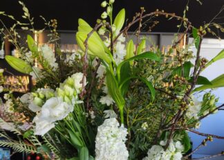 Bouquet Vive maman "Wild style White"